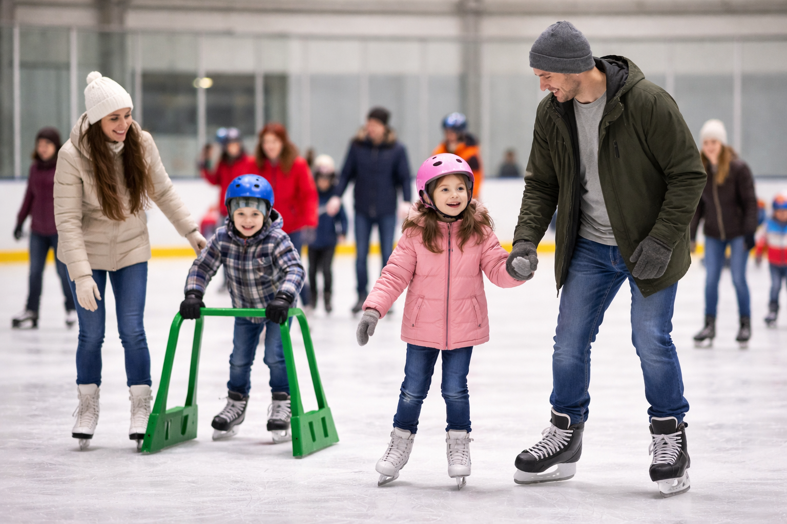Public skating at South River Machar Arena